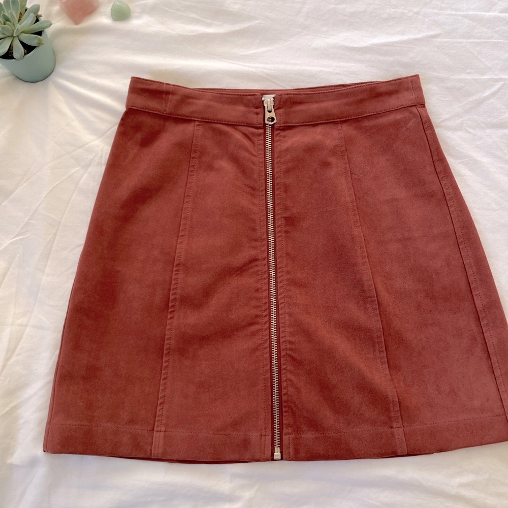 Aritzia Faux Suede Mini